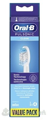 E-shop Oral-B PULSONIC CLEAN, náhradná čistiaca hlavica,1x4ks