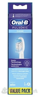 ORAL-B Pulsonic Clean náhradné hlavice pre sonickú kefku 4 ks kúpite na Najlekaren.eu