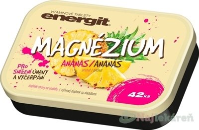 E-shop Energit MAGNÉZIUM s príchuťou ananás 1x42 ks