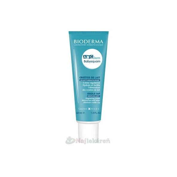 BIODERMA ABCDerm Babysquam na šupiny vo vlasoch 40ml