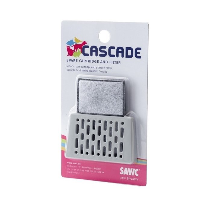 E-shop "Cascade" náhradný uhlíkový filter set 3ks