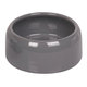 Keramická miska pre psy mačky a hlodavce sivá 250ml