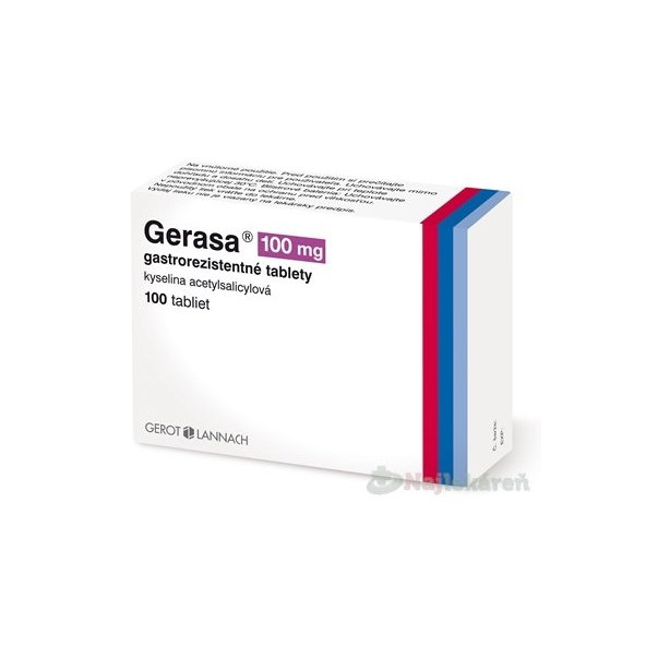Gerasa 100 mg gastrorezistentné tablety