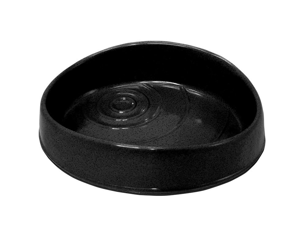 E-shop "Water" melamínová miska 0,35 l čierna