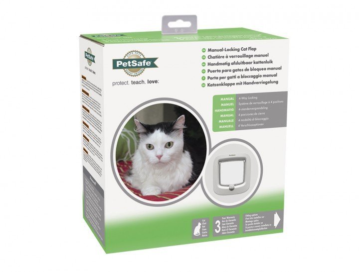 E-shop PetSafe Dvierka Cat Flap biele