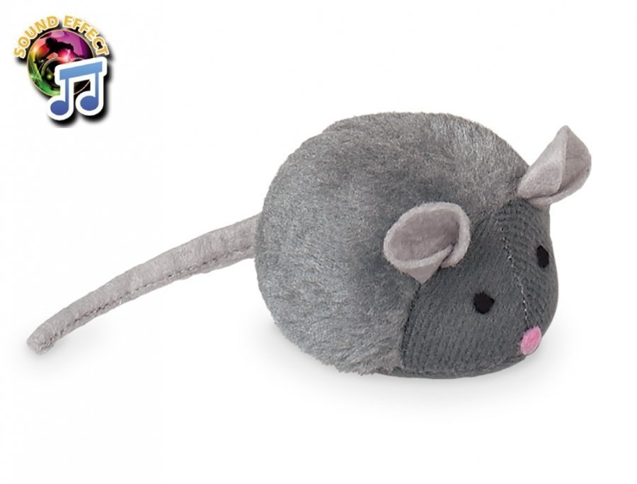 E-shop Plyšová myš so zvukom 15cm