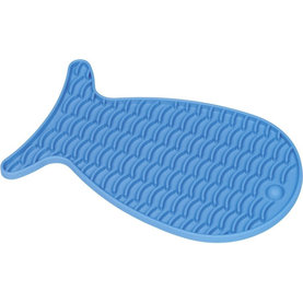 Silikónová miska "Fish" 23x13,5cm modrá