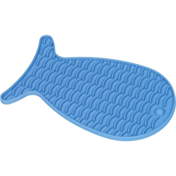 Silikónová miska "Fish" 23x13,5cm modrá