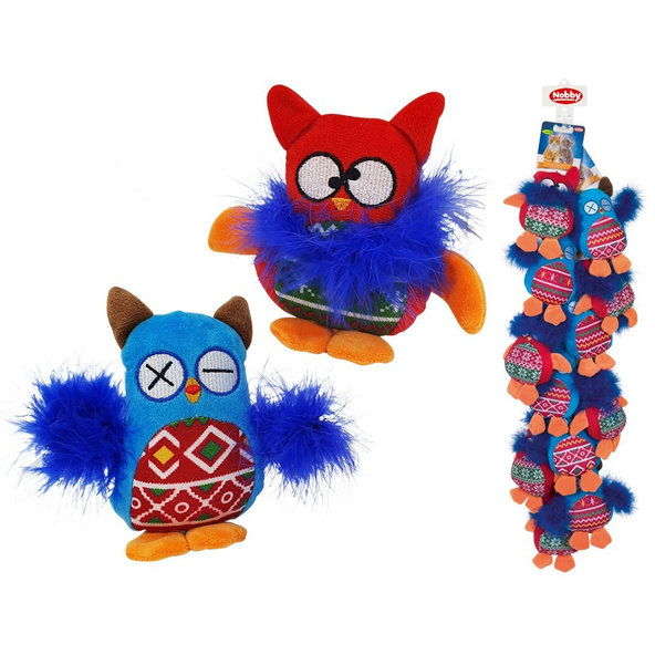 Sova s catnipom 12ks/15cm