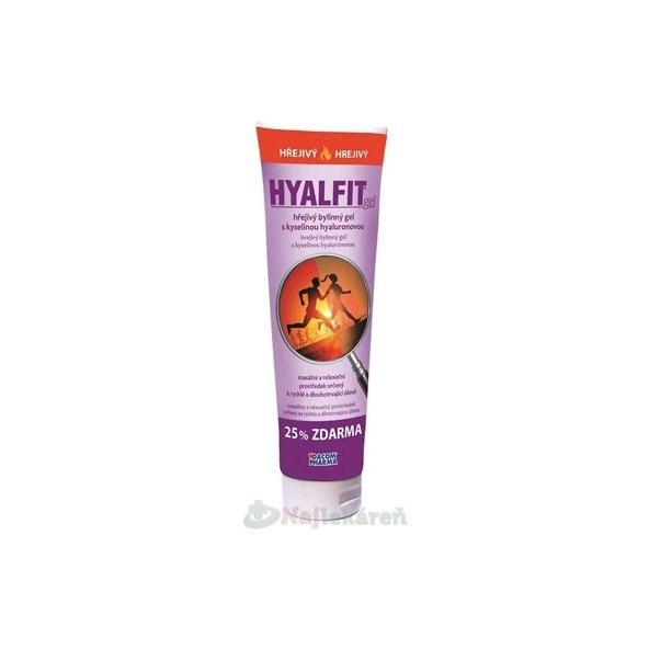 HYALFIT gél hrejivý na svaly a kĺby 150 ml