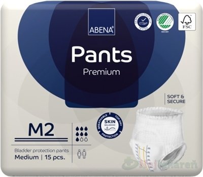 E-shop ABENA Pants Premium M2, navliekacie nohavičky (veľ.M), 15ks