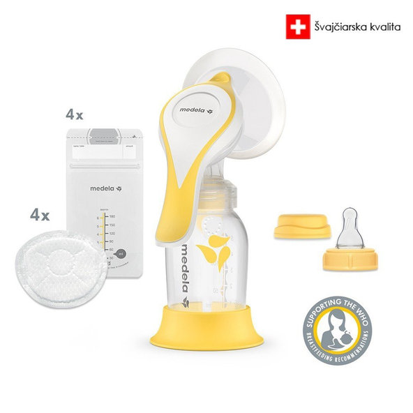 MEDELA Odsávačka mlieka manuálna Harmony™ Essentials Pack