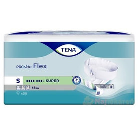 TENA Flex Super S, inkontinenčné nohavičky (veľ.S), 30ks