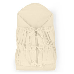 PETITE&MARS Zavinovačka šnurovacia Nurse s pevnou kokosovou vložkou Light Beige