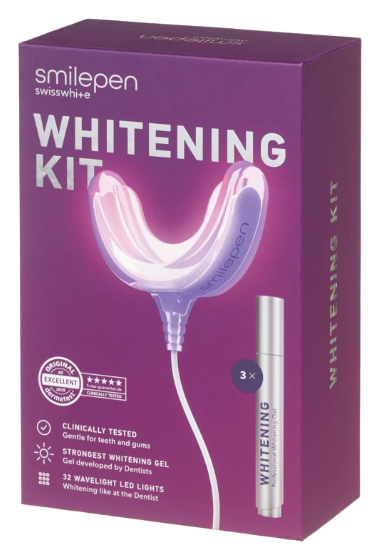 E-shop Smilepen Whitening Kit, sada na bielenie zubov s LED akcelerátorom