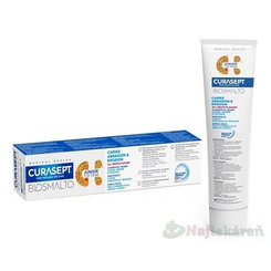 CURASEPT BIOSMALTO JUNIOR, ovocná zubná pasta, 75ml