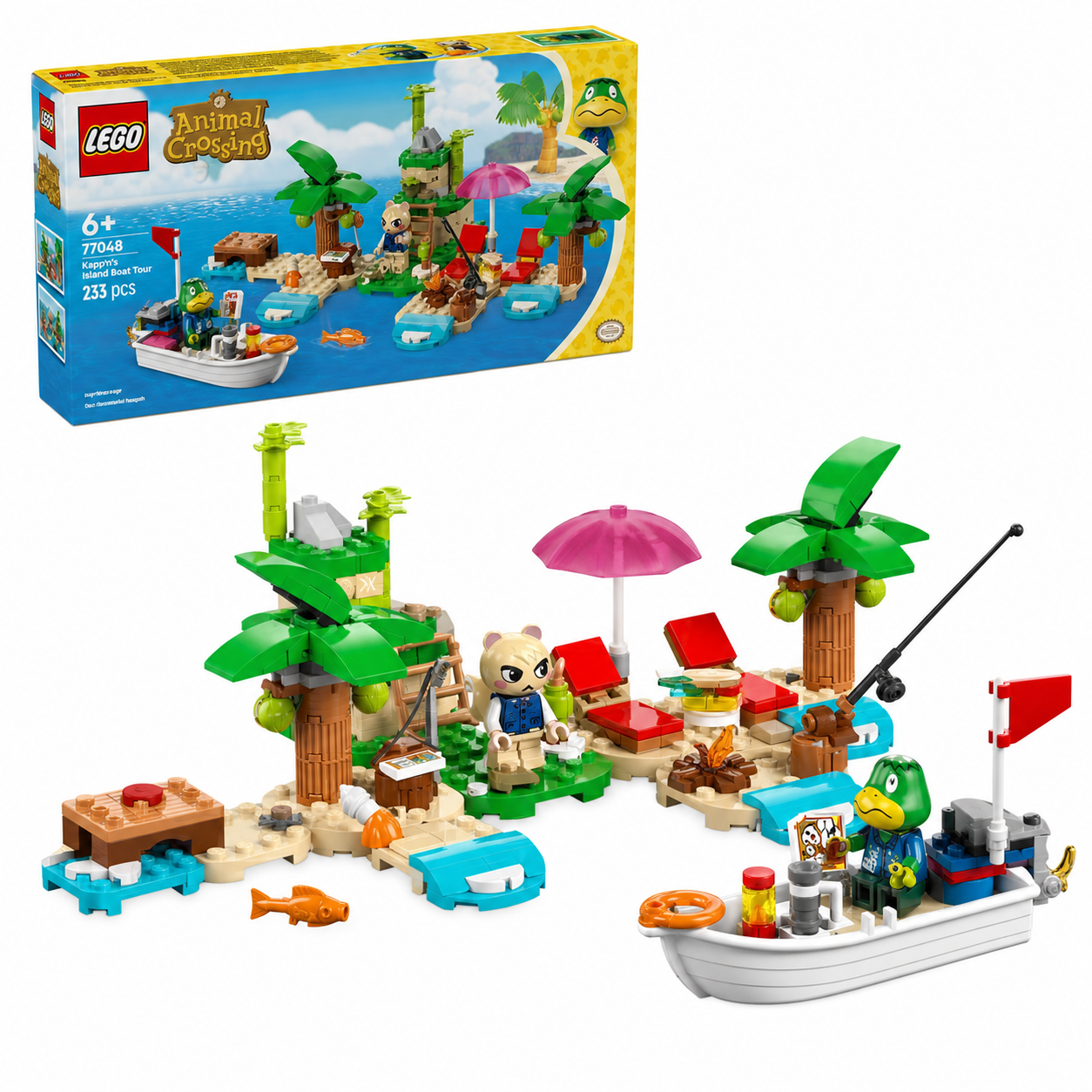 LEGO Animal Crossing Kapp'n a plavba na ostrov 77048