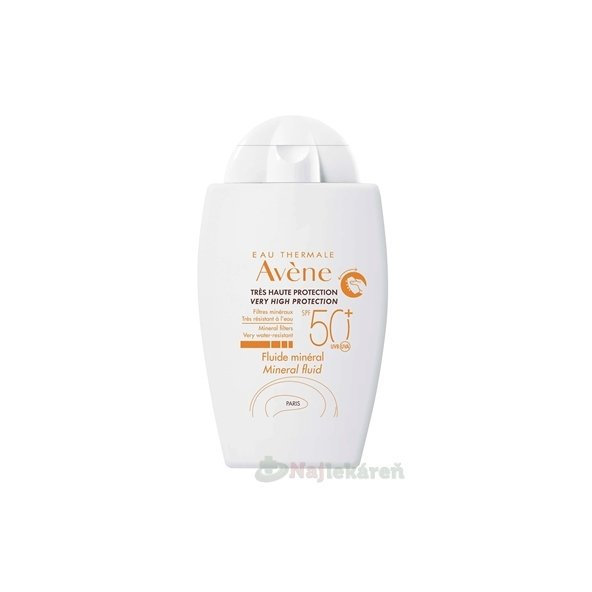 AVENE minerálny fluid SPF 50+ 40ml