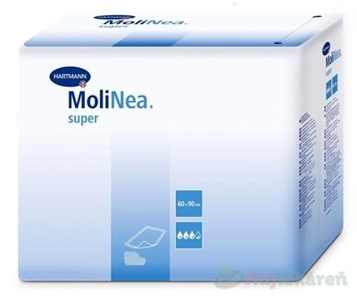 E-shop MOLINEA SUPER podložky pod chorých, savosť 1750ml, 60x90cm, 50ks