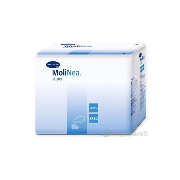 MOLINEA SUPER podložky pod chorých, savosť 1750ml, 60x90cm, 50ks