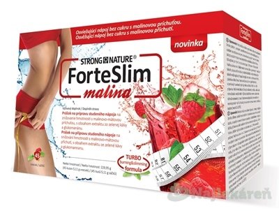 E-shop STRONG NATURE ForteSlim Malina výživový doplnok, 45ks