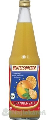 E-shop BEUTELSBACHER BIO Pomarančová šťava