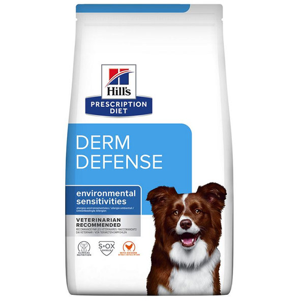 HILLS PD Canine Derm Defense Dry granule pre psy 12kg