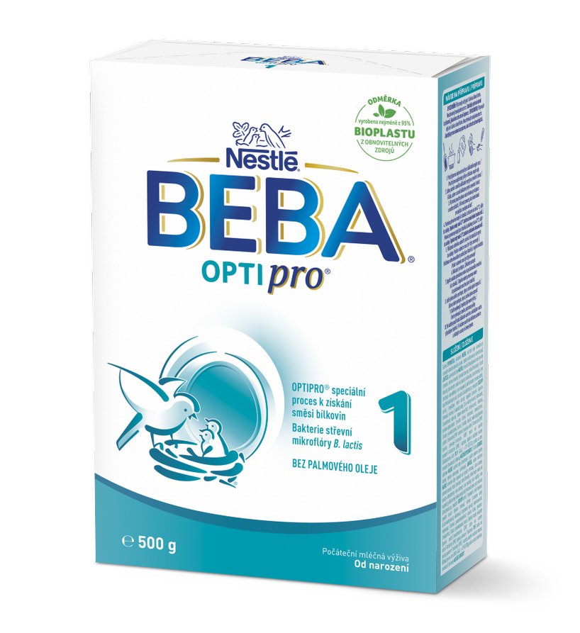 E-shop BEBA OPTIPRO® 1 Mlieko počiatočné dojčenské, 500 g​