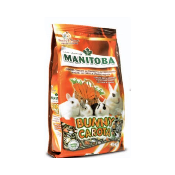 Bunny Carota kompletné prémiové krmivo pre zakrslé králiky 1kg