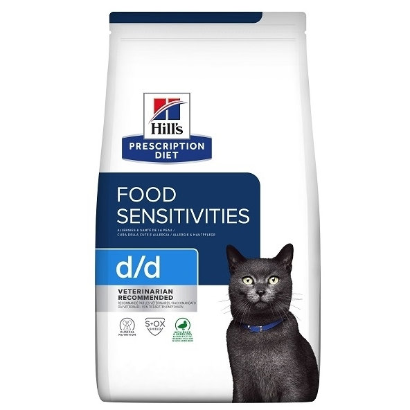 HILLS PD Feline d/d Duck granule pre mačky 1,5kg