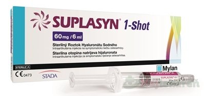 E-shop SUPLASYN 1-Shot viskoelastický materiál na osteoartrózu 6 ml