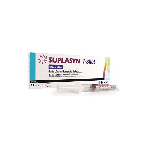 SUPLASYN 1-Shot viskoelastický materiál na osteoartrózu 6 ml