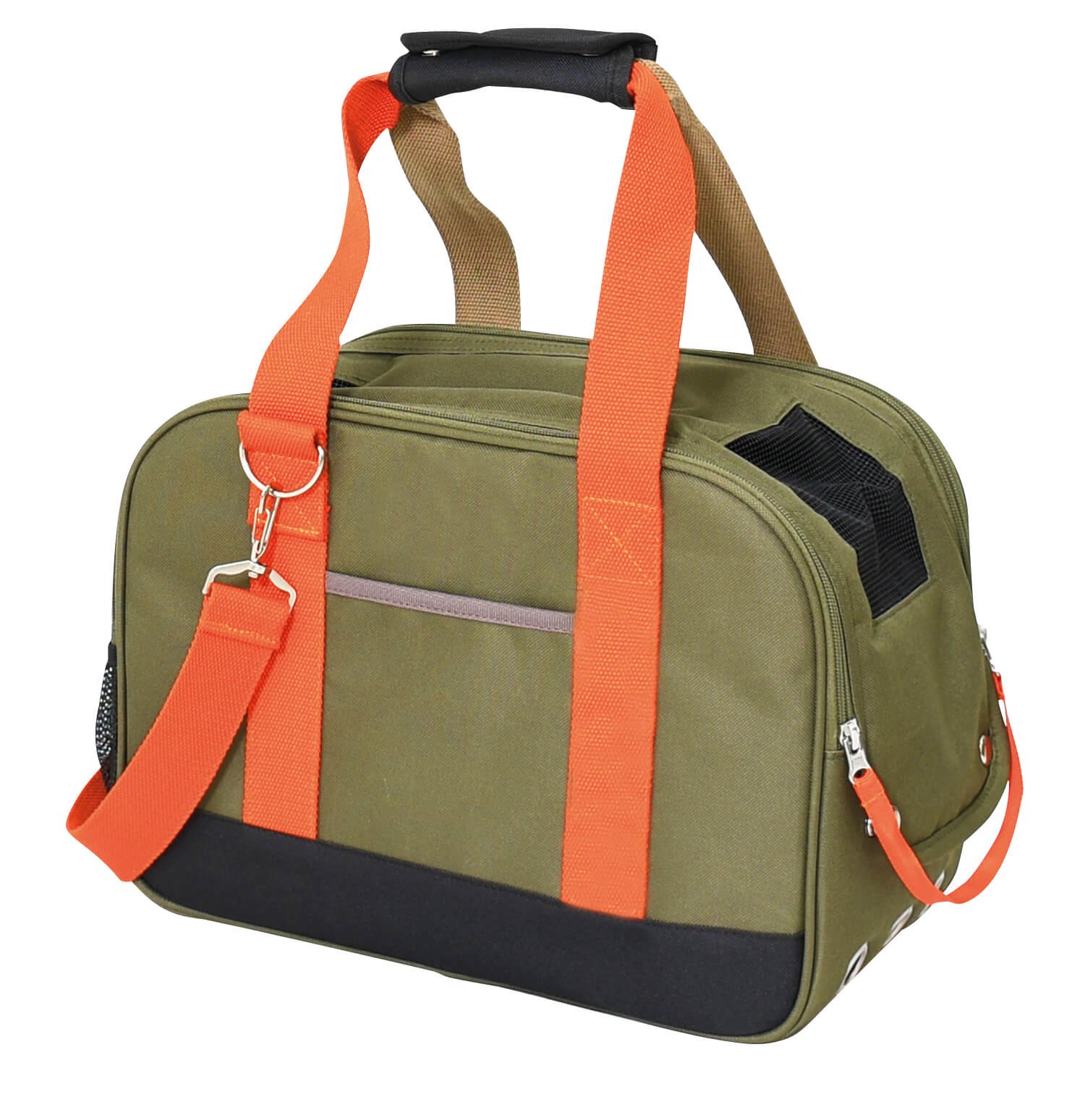 E-shop "Aldo" prepravná taška olivová 40x20x30cm