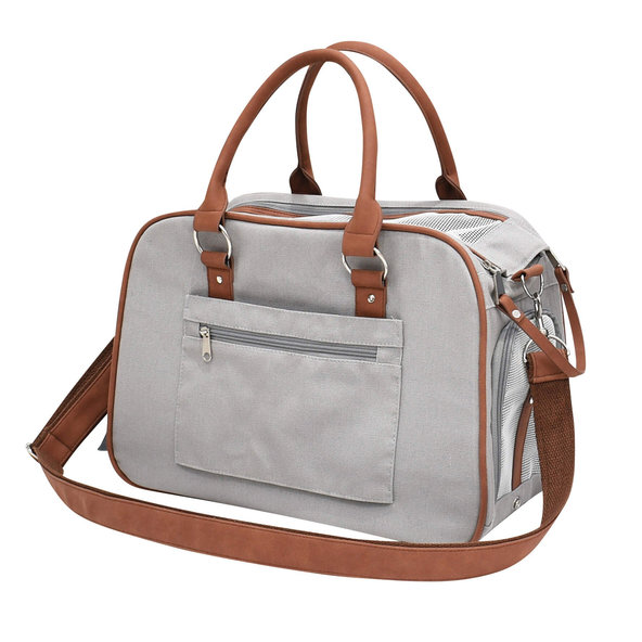 "Perka" prepravná taška svetlosivá 40x20x28cm