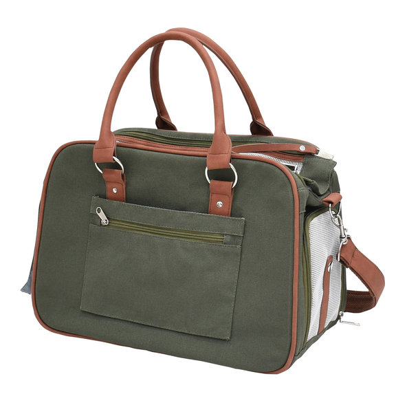 "Perka" prepravná taška zelená 40x20x28cm