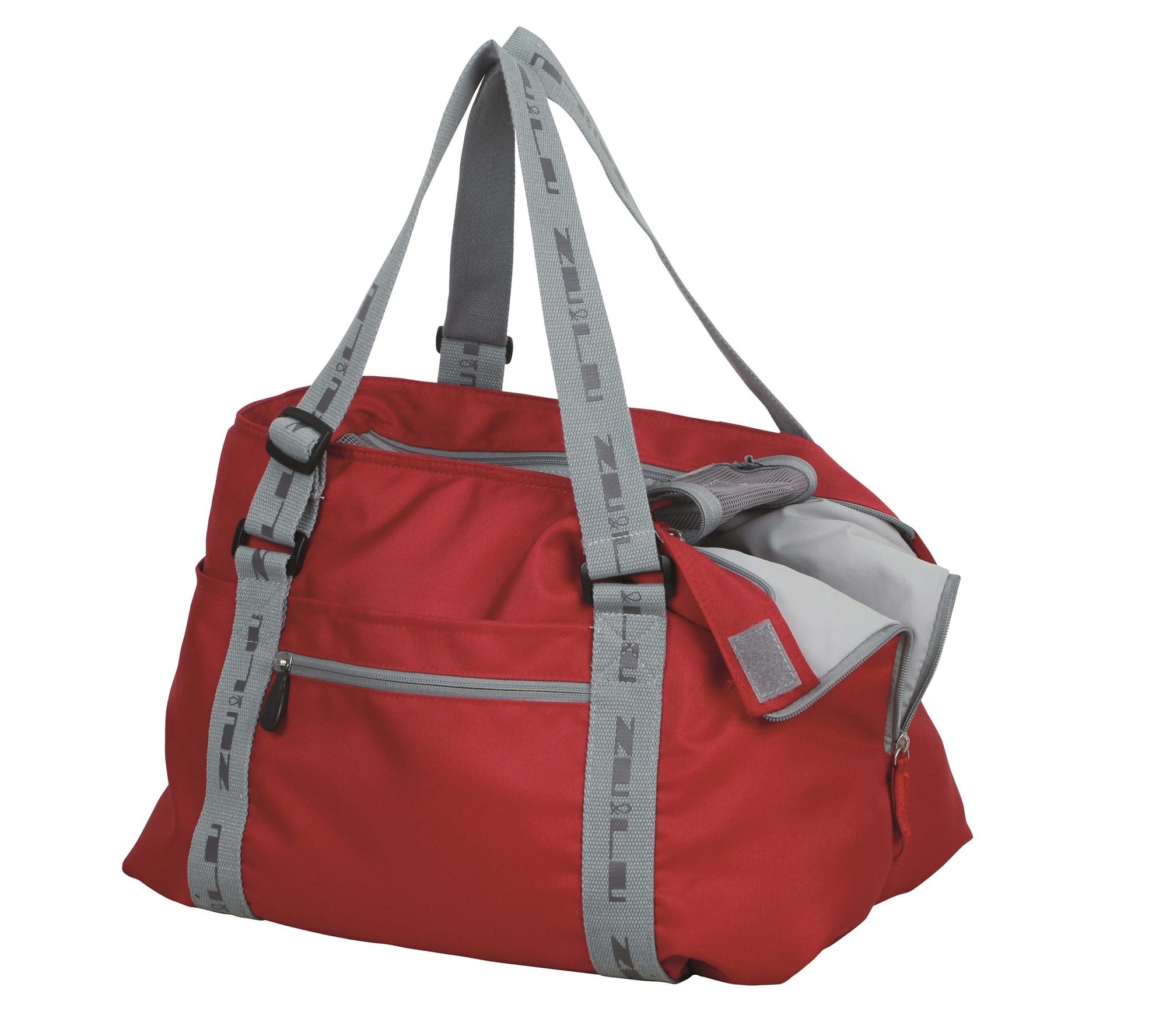 E-shop "Corsica" prepravná taška 2 v1 červená 44x35x33cm