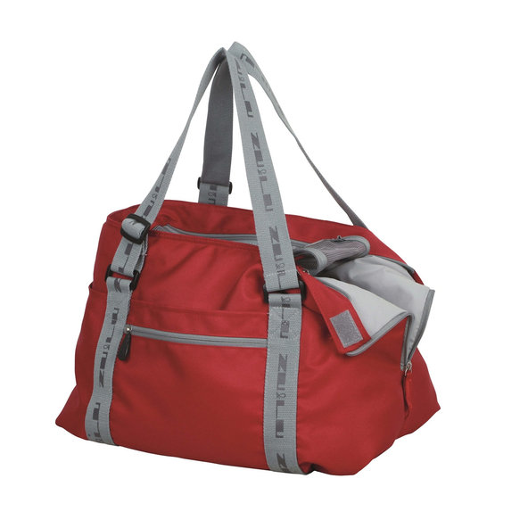 "Corsica" prepravná taška 2 v1 červená 44x35x33cm
