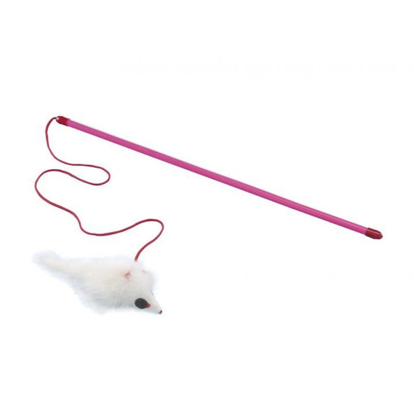 Vábnička s chlpatou myšou 46cm