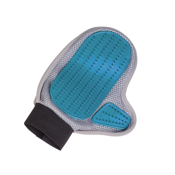 Vyčesávacia rukavica pre psy a mačky šedá