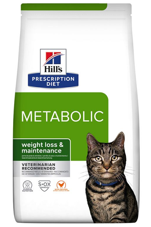 E-shop HILLS PD Feline Metabolic Dry granule pre mačky 3kg