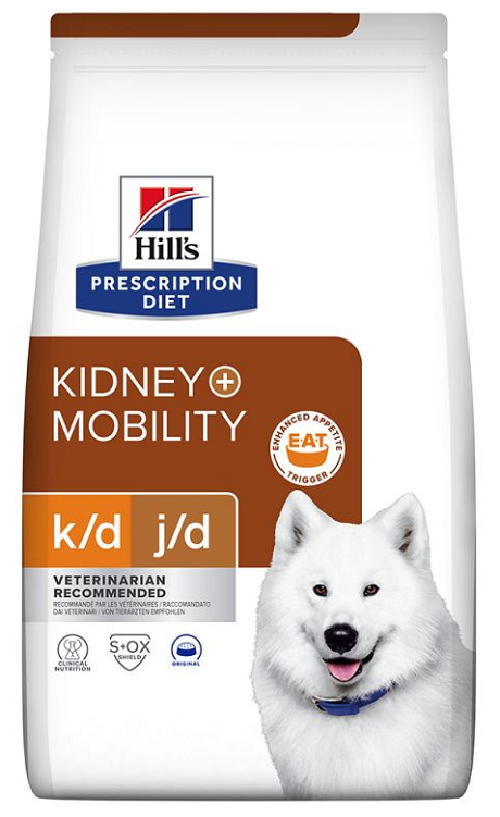 E-shop HILLS PD Canine k/d + Mobility Dry granule pre psy 12kg