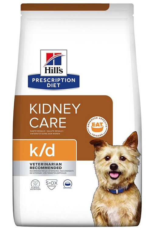 E-shop HILLS PD Canine k/d Dry granule pre psy 1,5kg