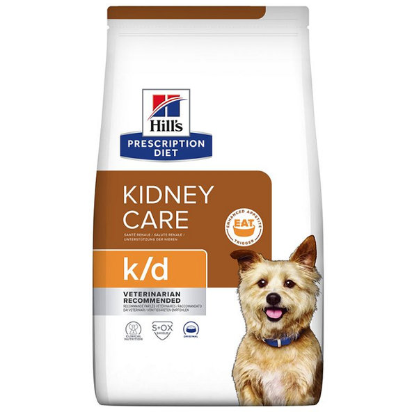 HILLS PD Canine k/d Dry granule pre psy 1,5kg