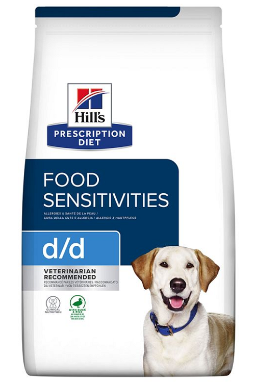 E-shop HILLS PD Canine d/d Duck & Rice Dry granule pre psy 1,5kg