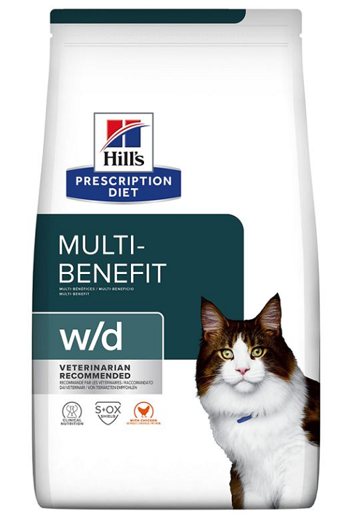 E-shop HILLS PD Feline w/d Dry granule pre mačky 3kg