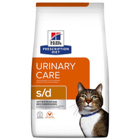 HILLS PD Feline s/d Dry granule pre mačky 3kg