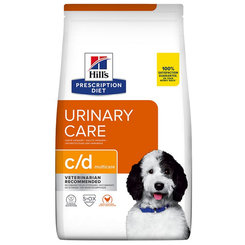 HILLS PD Canine c/d Dry Multicare granule pre psy 4kg