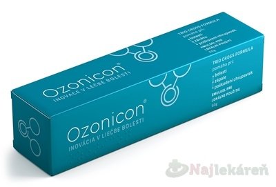 E-shop Ozonicon masážny emulgel na bolesť 50 g