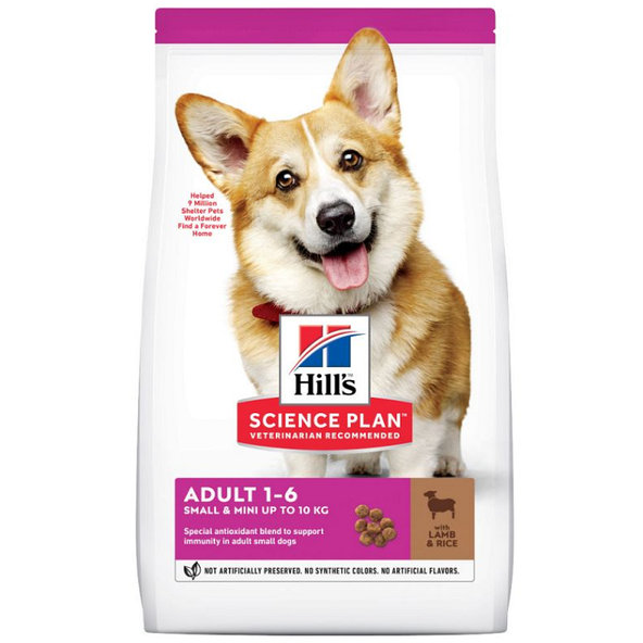 HILLS SP Canine Puppy Small & Mini Lamb & Rice granule pre psy 6kg