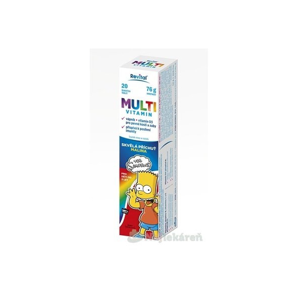 Revital MULTIVITAMÍN The Simpsons